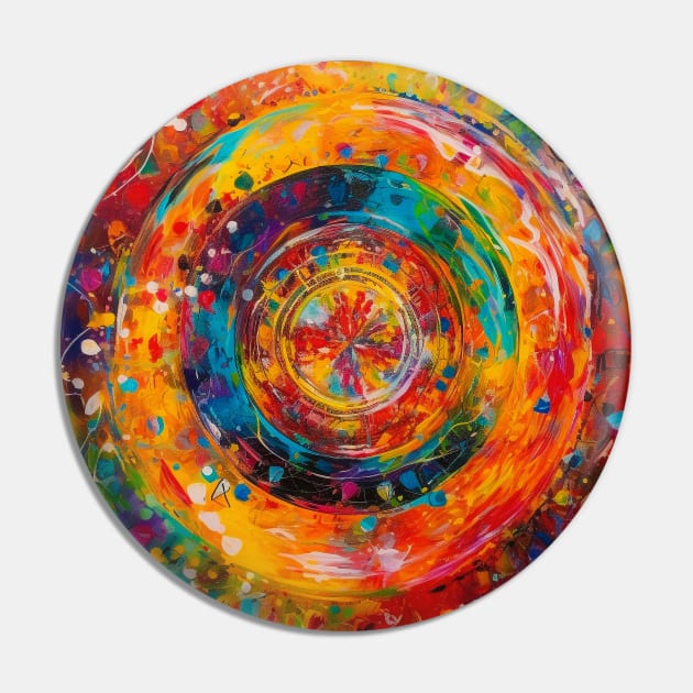 Infinite Cosmos: Journeying through the Universe in the Mandala Pin by Rolling Reality