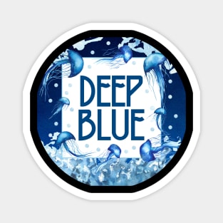 Deep Blue Waters Magnet