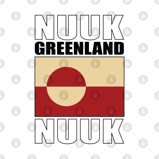 Flag of Greenland by KewaleeTee