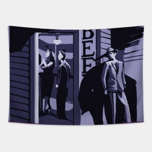 american movie scene Tapestry