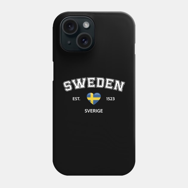 Sweden Phone Case by SunburstGeo