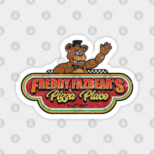 Freddy Fazbear's Pizza Magnet by RetroPandora