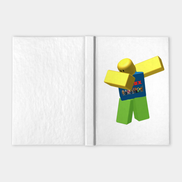 Roblox Dab Roblox Notebook Teepublic - dab roblox