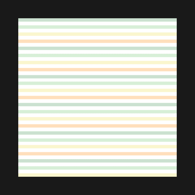 Pastel Stripes Pattern by BloomingDiaries