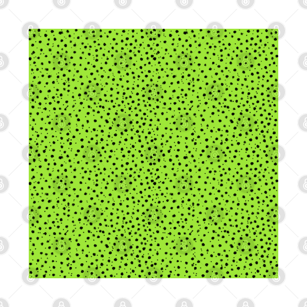 Cheetah Pattern on Lime by ButterflyInTheAttic