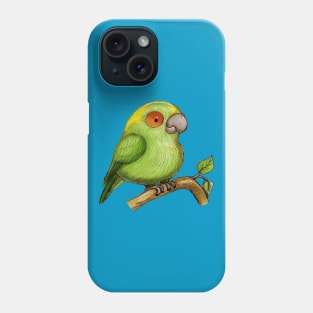 Green parrot Phone Case