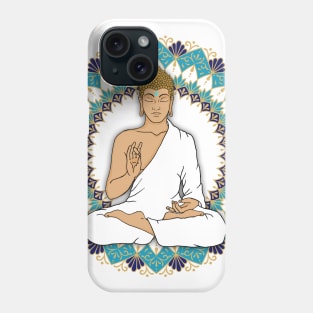 Mandala Abhaya Mudra Buddha Phone Case