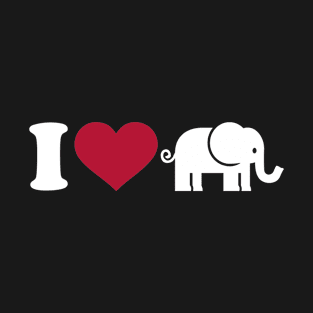 I love Elephant T-Shirt