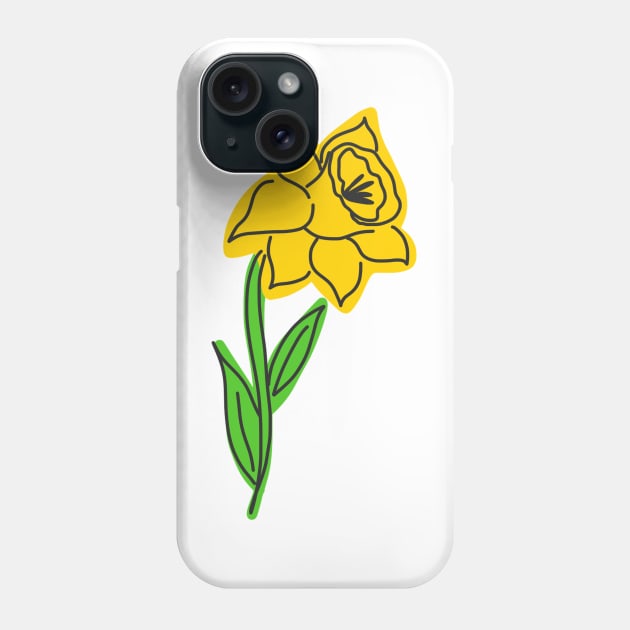 Daffodil Phone Case by panco