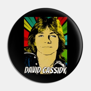 David Cassidy Pop Art Design // Fan Art Pin