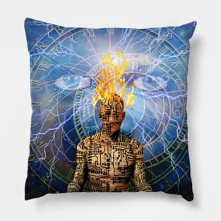 Digital meditation effect Pillow