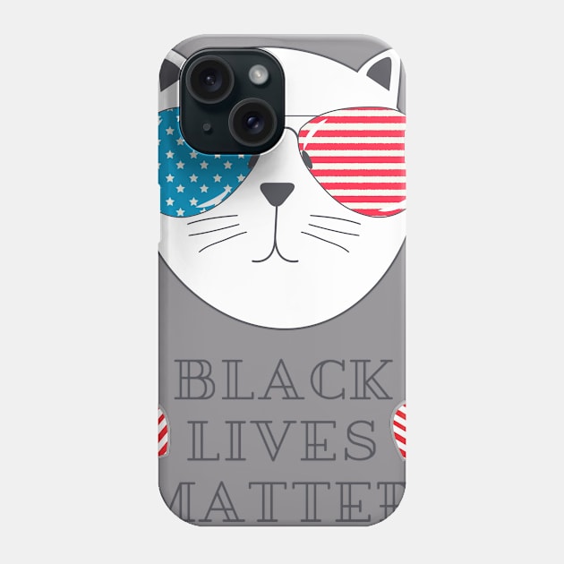 Black lives matter Phone Case by MeKong