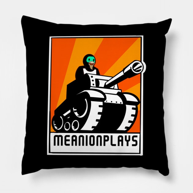 Meanion Plays Newgrounds tank Pillow by Mike&Meanion