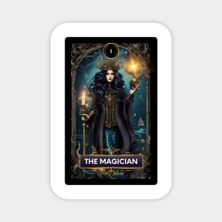 The Magician Mermaid Tarot Card Magnet