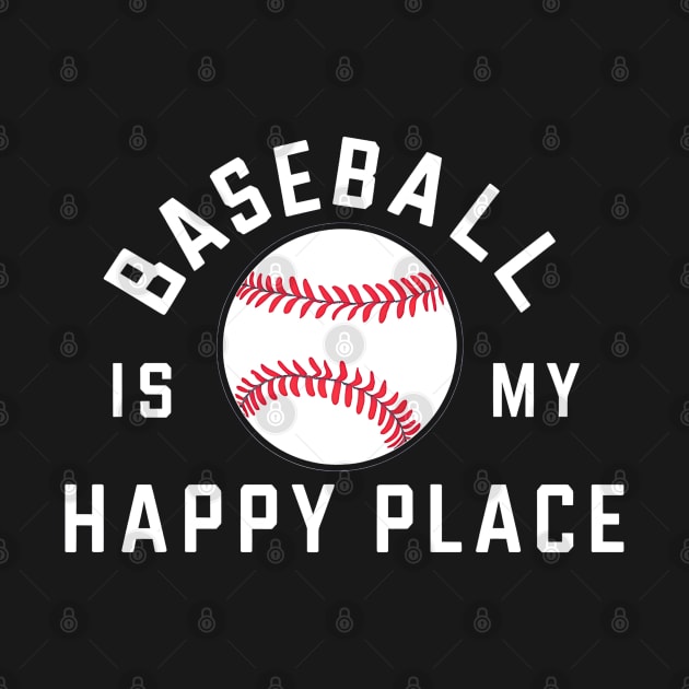 Baseball is my happy place by NomiCrafts