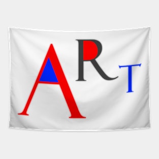 Art funny letters word Tapestry