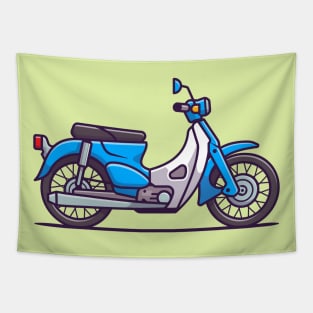 Classic Motorcycle Tapestry