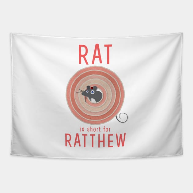 Rat is short for Ratthew Tapestry by Surplusweird