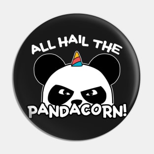 All Hail The Pandacorn! Pin