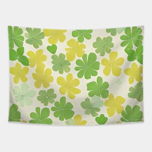 Scattered Clover 8 (MD23Pat004c) Tapestry