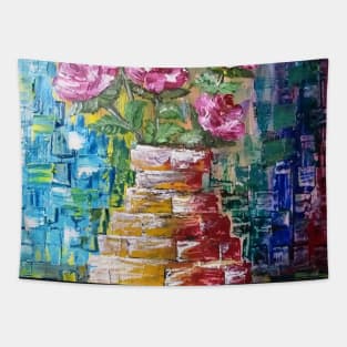 Floral Abstract Artwork 6 Tapestry