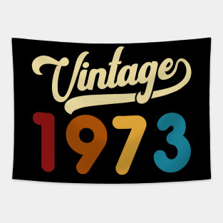 1973 Vintage Gift 47th Birthday Retro Style Tapestry