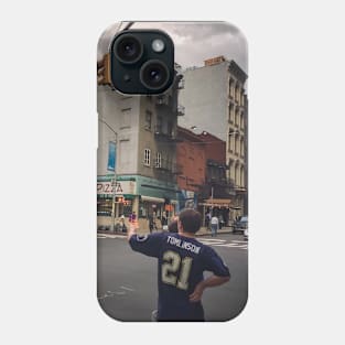 West Broadway at Murray Street, Manhattan, NYC Phone Case