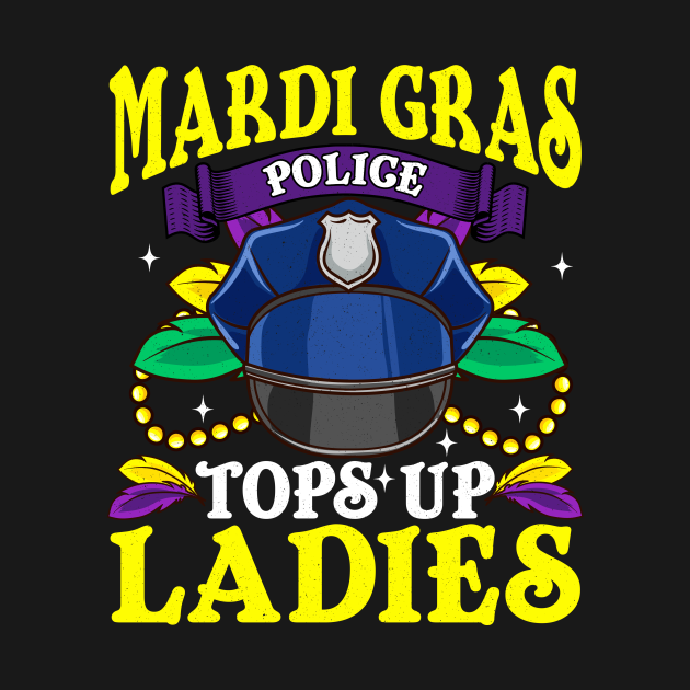 mardi gras police hat