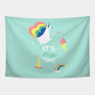 Unicorn Party Tapestry