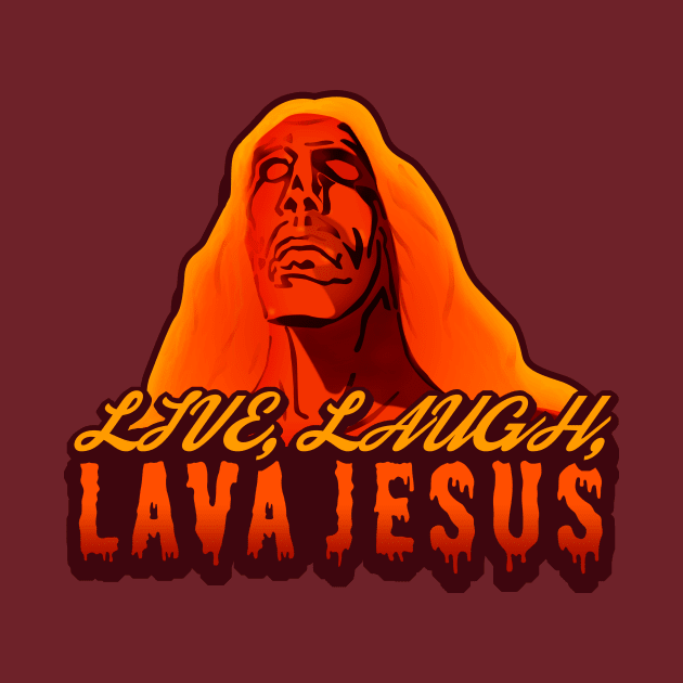 Lava Jesus by NerdSloth