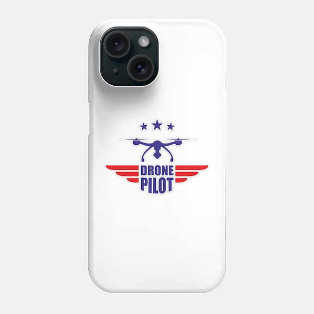 Top gun drone pilot Phone Case by BOEC Gear