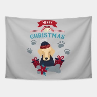 Dog Lover Christmas 2022 Tapestry