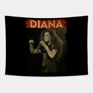 TEXTURE ART-Diana Ross - RETROSTYLE Tapestry