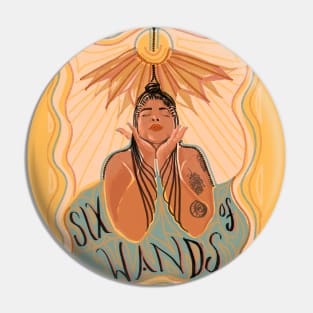 Six of Wands Tarot Pin