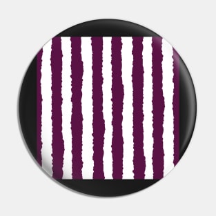 Purple Vertical Stripe Pattern Pin