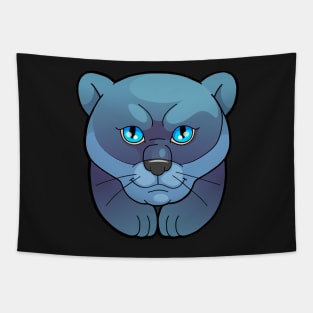 Panther Cartoon Tapestry