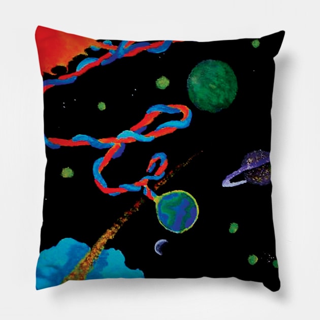 cosmos Pillow by backline