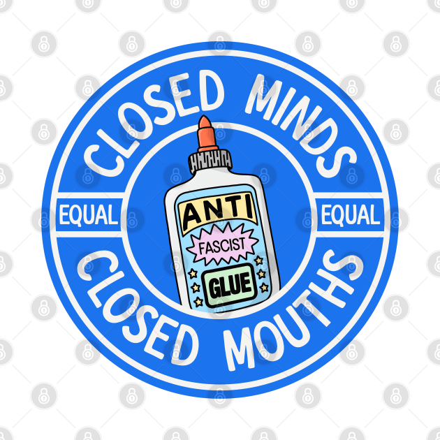 Closed Minds Equal Closed Mouths by Football from the Left