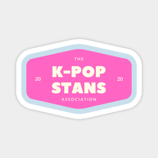 K Pop Stans Association of 2020 Magnet