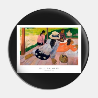 The Siesta by Paul Gauguin - Poster Pin