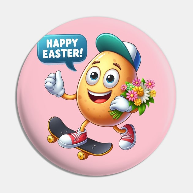 Easter Day 2024 Pin by BukovskyART