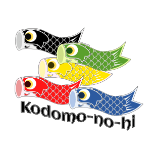 Kodomo-no-hi Carp Streamers T-Shirt