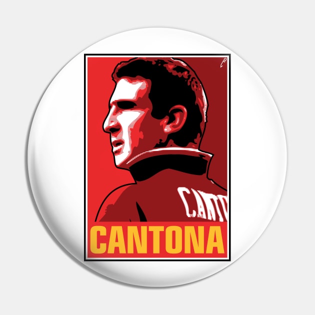 Cantona Pin by DAFTFISH