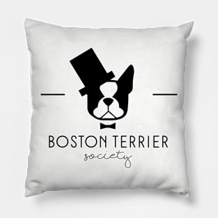 Boston Terrier Society Pillow