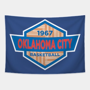 Oklahoma City Thunder Basketball Tapestry