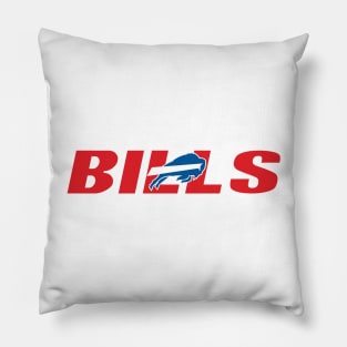Buffalo Bills Text Style Pillow