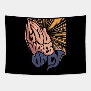 god vibes only Tapestry