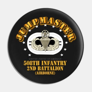 2nd Battalion 508th Infantry Regiment - Jumpmaster Pin