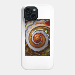 Close Up Polished Snail Shell Phone Case