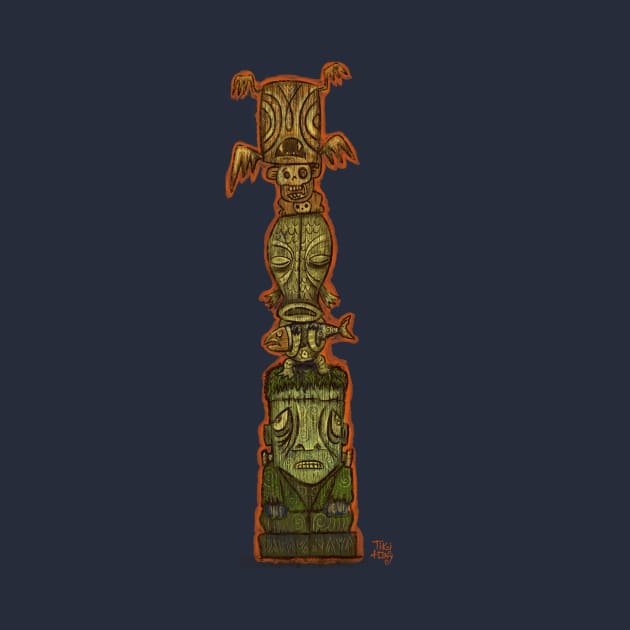 Tiki Monster Stack by tikitony